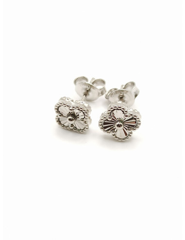 Silver Van Cleef earrings