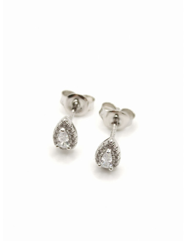 Silver earrings